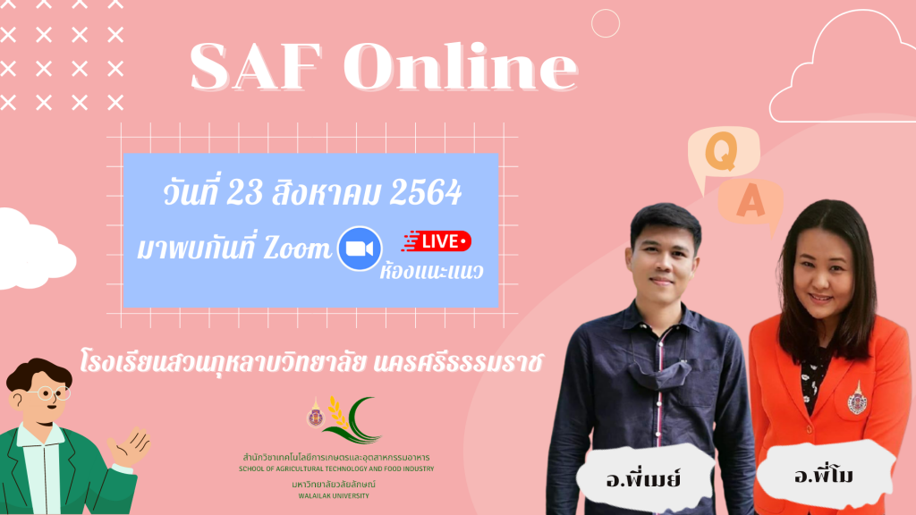 ห้องแนะแนว SAF Online