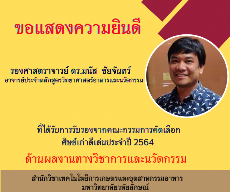 ศิษย์เก่าดีเด่น ปี2565