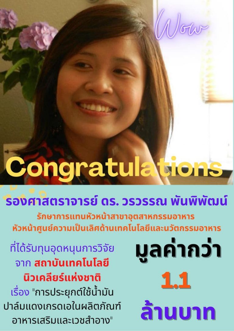 ทุนอุดหนุนการวิจัย