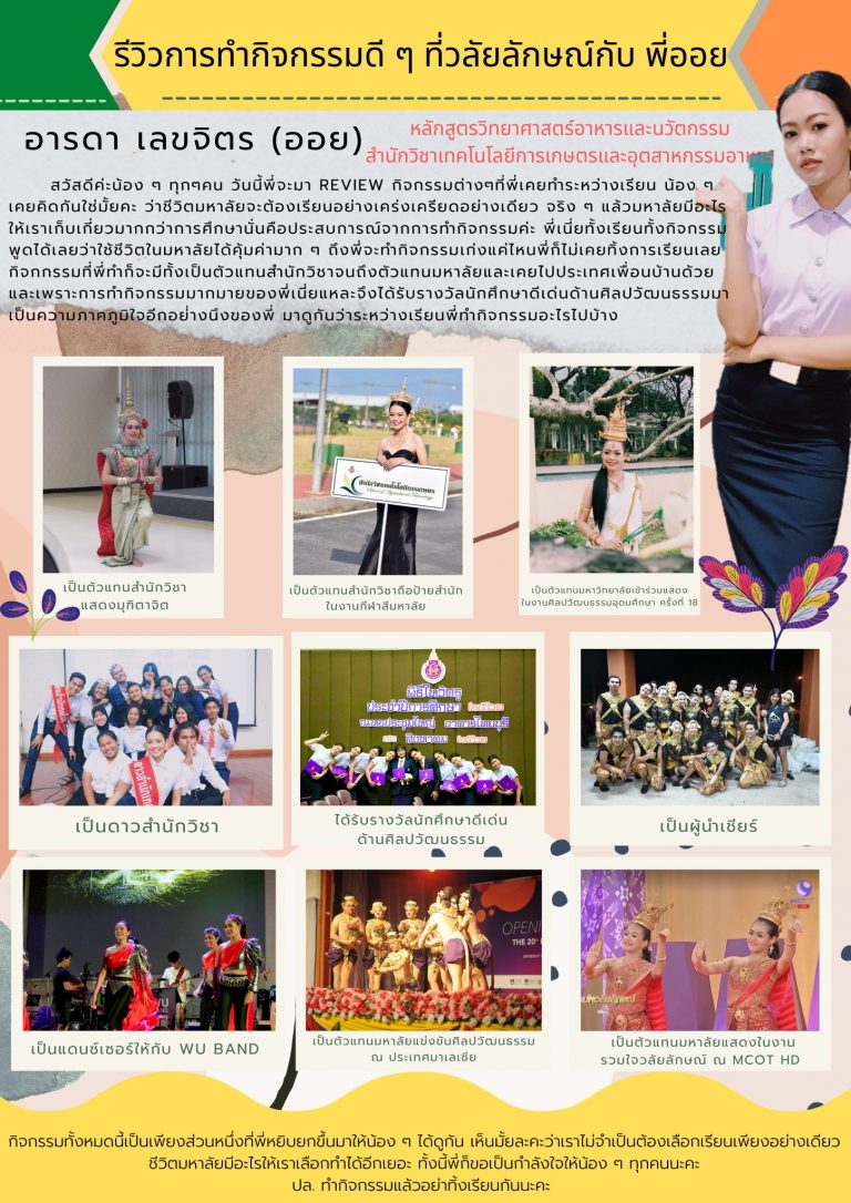 รีวิว ศิษย์เก่า food