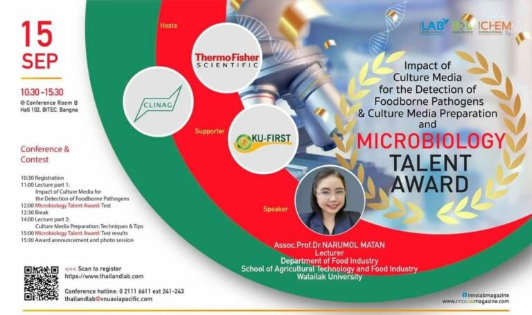 การแข่งขัน​ Microbiology​ Talent​ Award Thailand