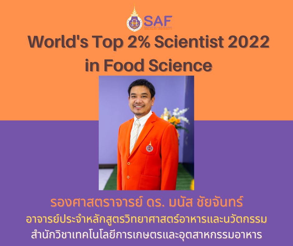 World's TOP 2% Scientists by Stanford University 2022
