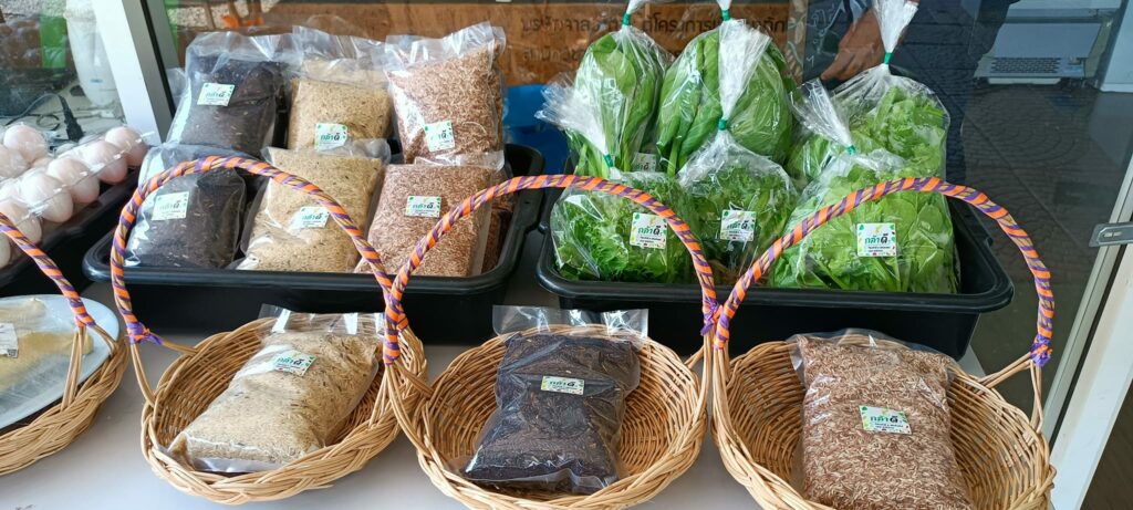 อุตสาหกรรมกระบี่ดูงานที่ศูนย์สาธิตเกษตรฯ