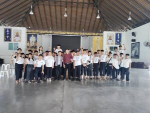 ลงพื้นที่ ณ วิทยาลัยอาชีวศึกษาภาวนาโพธิคุณ อ.เกาะสมุย