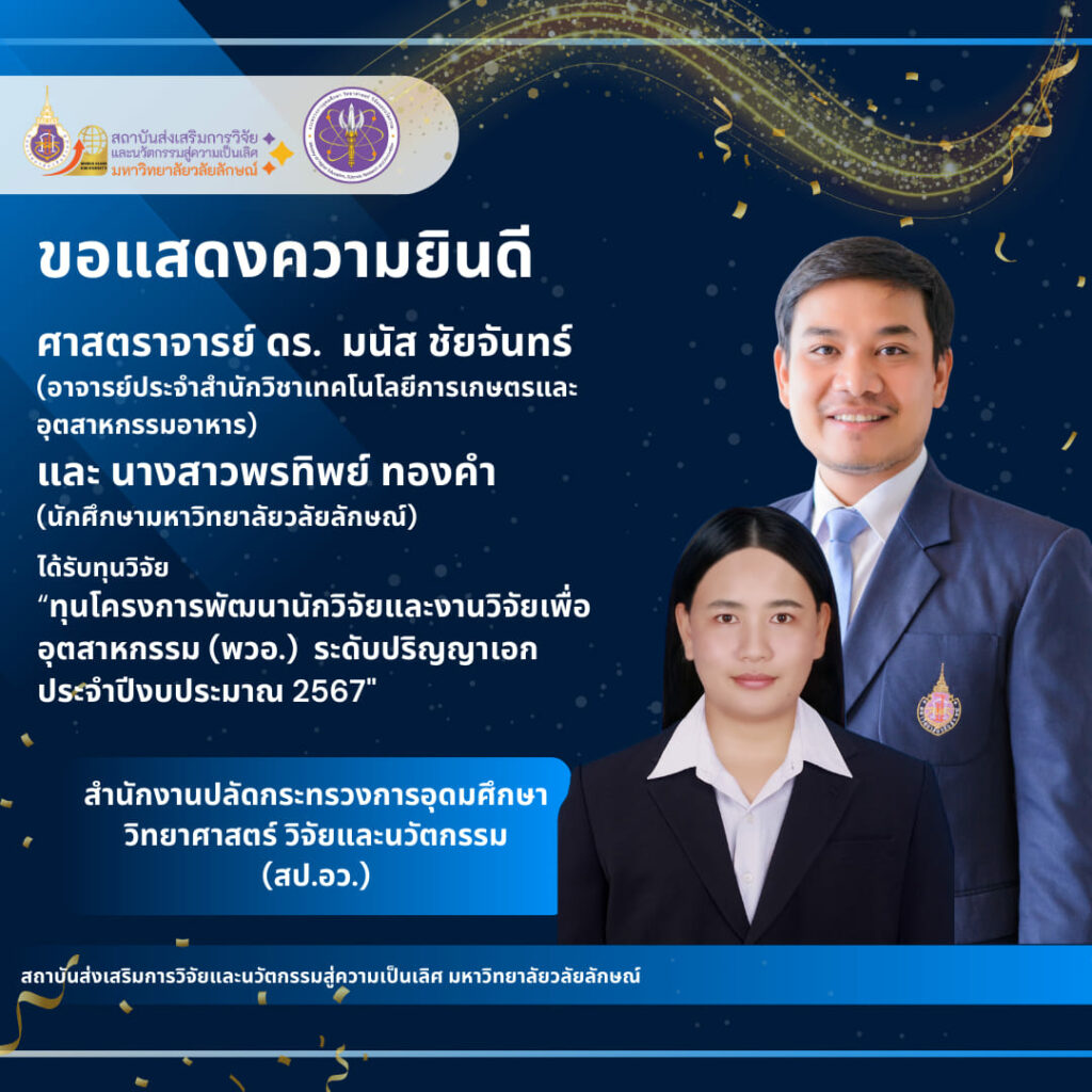 ได้รับทุนจากภายนอก