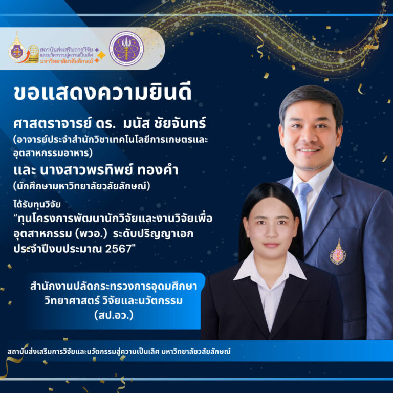 ได้รับทุนจากภายนอก