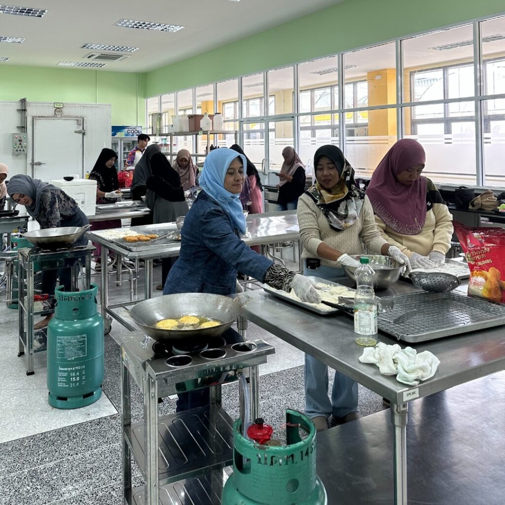 อบรมเบอร์เกอร์ปลา